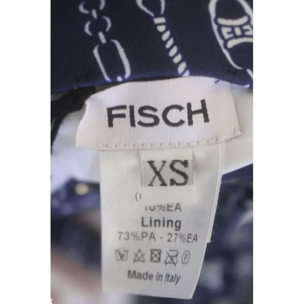 Fisch Women's Underwired Printed Swimsuit Bikini Top Blue Size XS
